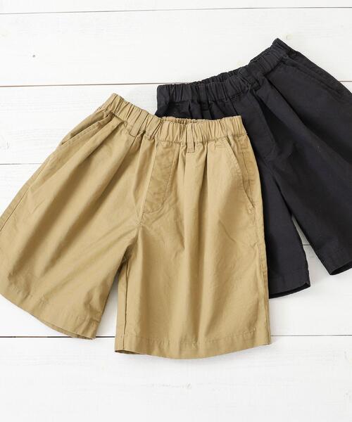 coen（コーエン）の「【coen キッズ/ジュニア】2タックチノショートパンツ（チノパンツ・キッズ・ベージュ/ブラック・100/140/120/130/110/150）」の14枚目の写真