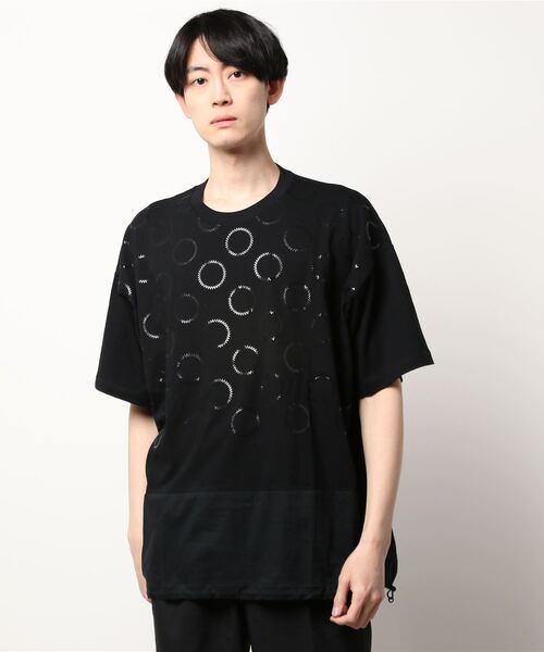 GOMME HOMME(ゴムオム)の「ジグザグドットP ドローストリングT(Tシャツ/カットソー・メンズ・ホワイト/ブラック・MEDIUM)」の7枚目の写真