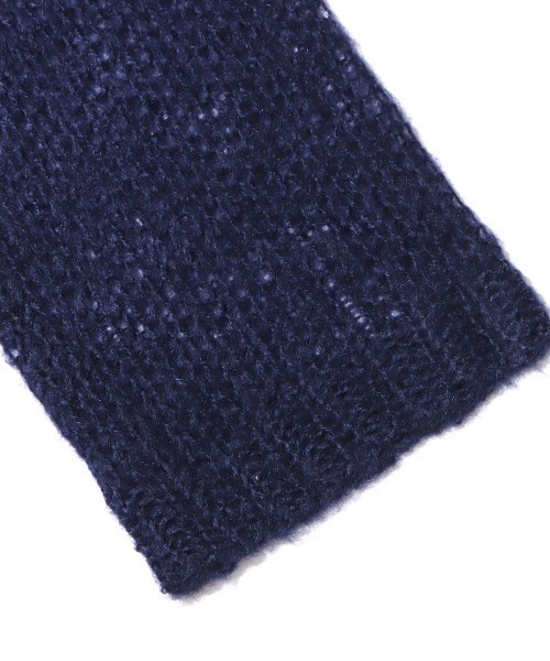 atmos pink(アトモスピンク)の「atmos pink 透かし編みニット(ニット/セーター・レディース・ネイビー/ピンク/グリーン・FREE)」の18枚目の写真