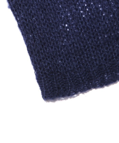 atmos pink(アトモスピンク)の「atmos pink 透かし編みニット(ニット/セーター・レディース・ネイビー/ピンク/グリーン・FREE)」の19枚目の写真