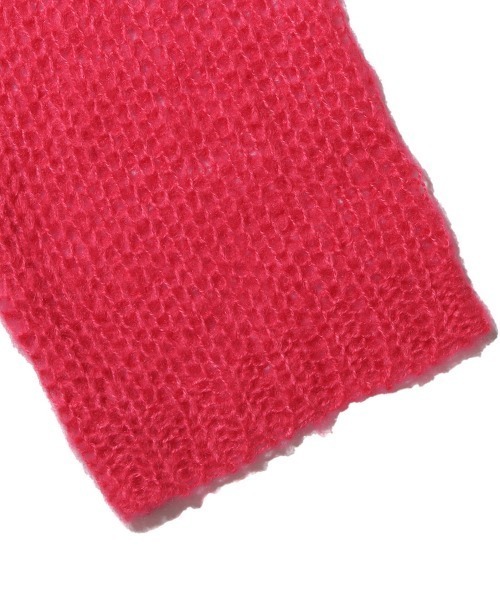 atmos pink(アトモスピンク)の「atmos pink 透かし編みニット(ニット/セーター・レディース・ネイビー/ピンク/グリーン・FREE)」の16枚目の写真