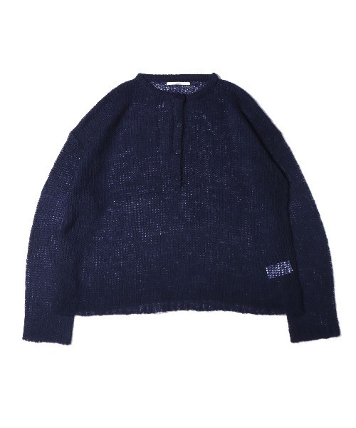 atmos pink(アトモスピンク)の「atmos pink 透かし編みニット(ニット/セーター・レディース・ネイビー/ピンク/グリーン・FREE)」の4枚目の写真