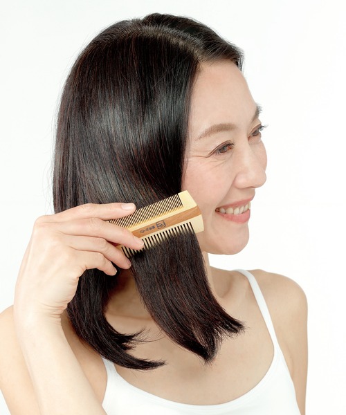 FUNALIVE（ファンアライブ）の「つげと椿の万葉艶櫛（ヘアブラシ・メンズ・A・FREE）」の4枚目の写真