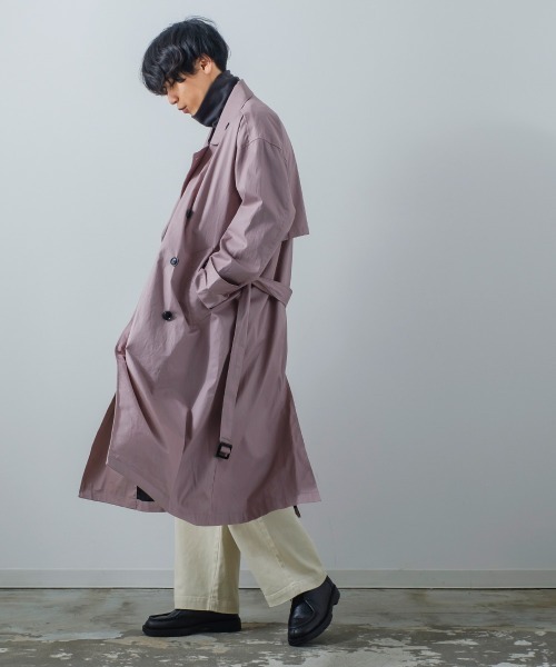 improves(インプローブス)の「【improves】カツラギ バルーンシルエット ワイド バギーパンツ(チノパンツ・メンズ・ブラック/オフホワイト/グレイッシュベージュ・MEDIUM/LARGE)」の12枚目の写真