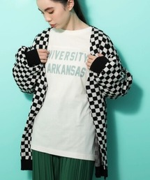 Green　Parks | ・SUGAR SPOON チェッカーガラニットカーデ(カーディガン/ボレロ)