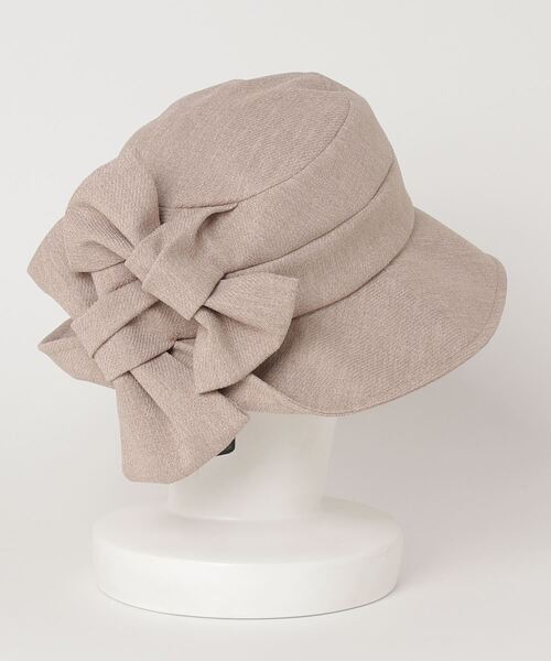【新品未使用】CA4LA LINEN KERSEY HATリボン付き帽子 CA4LA（カシラ）の「LINEN KERSEY HAT（ハット）」 - WEAR