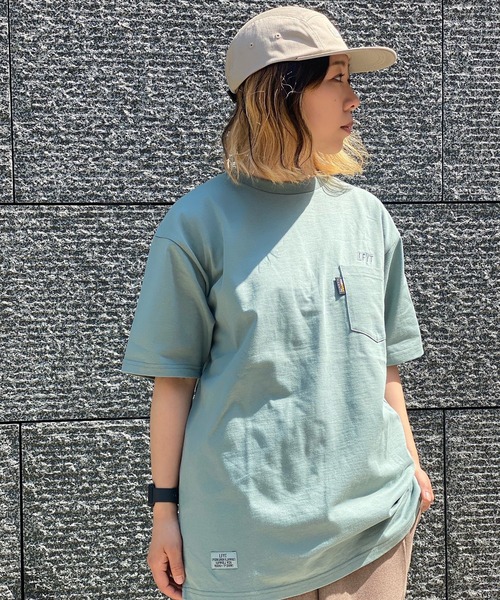 LFYT（エルエフワイティー）の「LFYT ラファイエット [Lafayette] - コーデュラ ミリタリー ポケット 半袖 Tシャツ[CORDURA MILITARY POCKET TEE]（Tシャツ/カットソー・メンズ・ホワイト/オリーブ/ライトグリーン・SMALL/X-LARGE/XX-LARGE/MEDIUM/LARGE）」の3枚目の写真