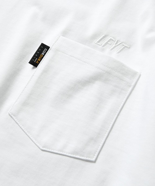 LFYT（エルエフワイティー）の「LFYT ラファイエット [Lafayette] - コーデュラ ミリタリー ポケット 半袖 Tシャツ[CORDURA MILITARY POCKET TEE]（Tシャツ/カットソー・メンズ・ホワイト/オリーブ/ライトグリーン・SMALL/X-LARGE/XX-LARGE/MEDIUM/LARGE）」の7枚目の写真