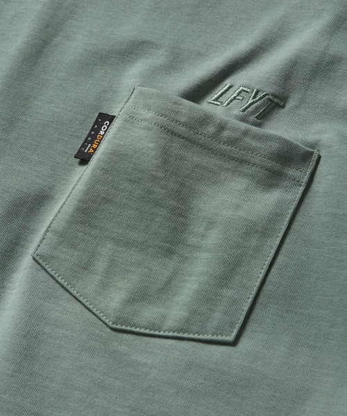LFYT（エルエフワイティー）の「LFYT ラファイエット [Lafayette] - コーデュラ ミリタリー ポケット 半袖 Tシャツ[CORDURA MILITARY POCKET TEE]（Tシャツ/カットソー・メンズ・ホワイト/オリーブ/ライトグリーン・SMALL/X-LARGE/XX-LARGE/MEDIUM/LARGE）」の20枚目の写真