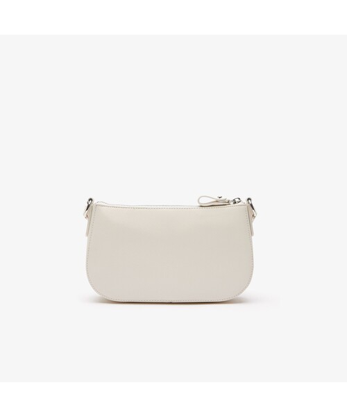 LACOSTE（ラコステ）の「デイリークラシック ショルダーバゲットバッグ（ショルダーバッグ・レディース・ネイビー/ホワイト・FREE）」の6枚目の写真