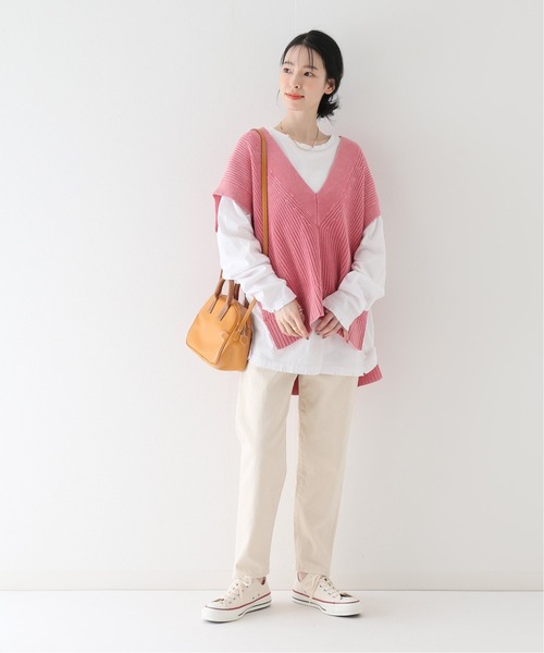 JOURNAL STANDARD relume（ジャーナルスタンダード　レリューム）の「ワンウォッシュテーパードデニム（デニムパンツ・レディース・ブラック/アイボリー/ネイビー・36/38）」の6枚目の写真