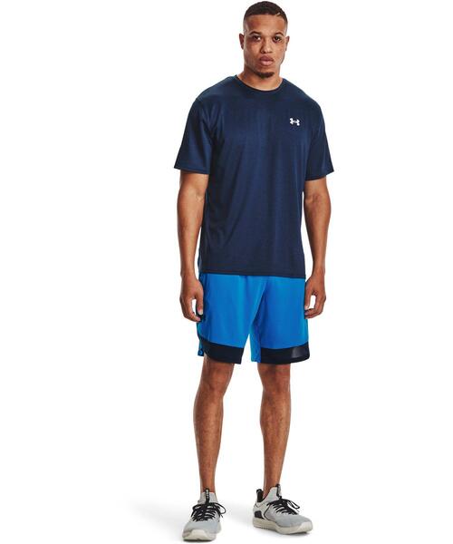 UNDER ARMOUR（アンダーアーマー）の「UAトレーニング ベント 2.0 ショートスリーブ（トレーニング/メンズ）（Tシャツ/カットソー・メンズ・ブラック/ネイビー/ライム/ホワイト/ブルー・XL/XXL/S/M/3XL/L）」の4枚目の写真