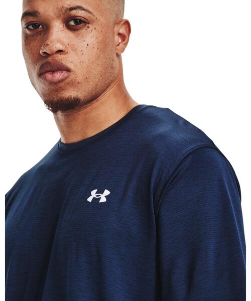 UNDER ARMOUR（アンダーアーマー）の「UAトレーニング ベント 2.0 ショートスリーブ（トレーニング/メンズ）（Tシャツ/カットソー・メンズ・ブラック/ネイビー/ライム/ホワイト/ブルー・XL/XXL/S/M/3XL/L）」の6枚目の写真