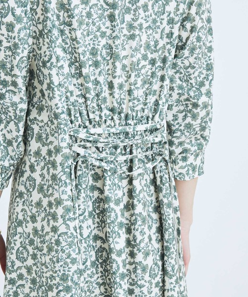 VIS（ビス）の「フラワープリントワンピース（ワンピース・レディース・ダークグリーン/パープル系その他・FREE）」の18枚目の写真