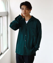 BEAMS（ビームス）の「BEAMS / ECOPET(R) イージー オープンカラーシャツ（シャツ/ブラウス・メンズ）」