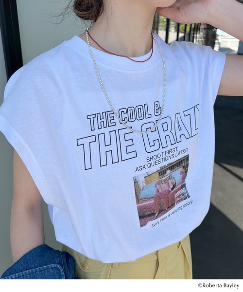 GOOD ROCK SPEED（グッドロックスピード）の「【WEB限定】Roberta BayleyTee01（Tシャツ/カットソー・レディース・ホワイト・FREE）」の8枚目の写真