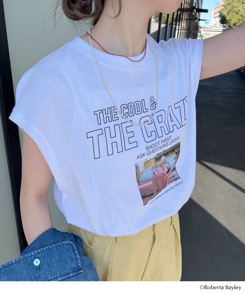 GOOD ROCK SPEED（グッドロックスピード）の「【WEB限定】Roberta BayleyTee01（Tシャツ/カットソー・レディース・ホワイト・FREE）」の6枚目の写真