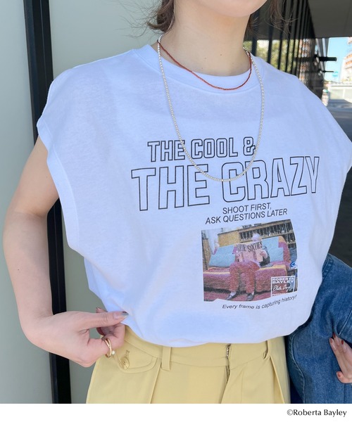 GOOD ROCK SPEED（グッドロックスピード）の「【WEB限定】Roberta BayleyTee01（Tシャツ/カットソー・レディース・ホワイト・FREE）」の10枚目の写真