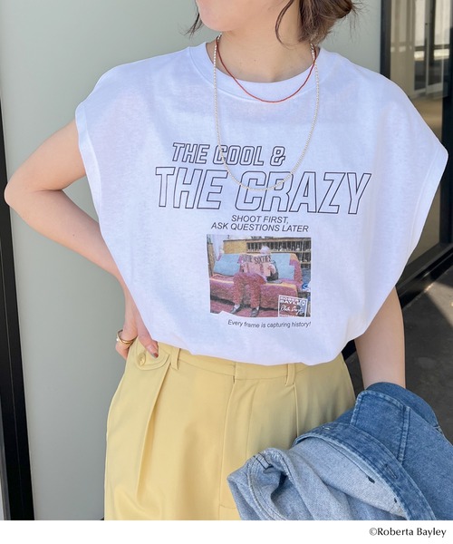 GOOD ROCK SPEED（グッドロックスピード）の「【WEB限定】Roberta BayleyTee01（Tシャツ/カットソー・レディース・ホワイト・FREE）」の14枚目の写真