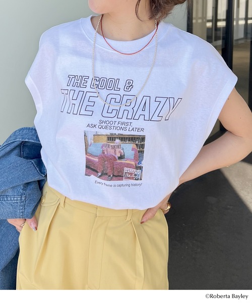 GOOD ROCK SPEED（グッドロックスピード）の「【WEB限定】Roberta BayleyTee01（Tシャツ/カットソー・レディース・ホワイト・FREE）」の12枚目の写真