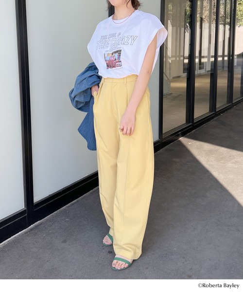 GOOD ROCK SPEED（グッドロックスピード）の「【WEB限定】Roberta BayleyTee01（Tシャツ/カットソー・レディース・ホワイト・FREE）」の2枚目の写真