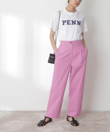 N.（N. Natural Beauty Basic） | ◆ハイウエストカラーストレートパンツ(その他パンツ)