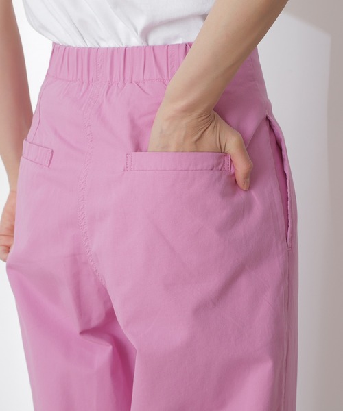 N.（N. Natural Beauty Basic）（エヌエヌナチュラルビューティーベーシック）の「◆ハイウエストカラーストレートパンツ（その他パンツ・レディース・ベージュ/グリーン/ピンク・MEDIUM）」の16枚目の写真