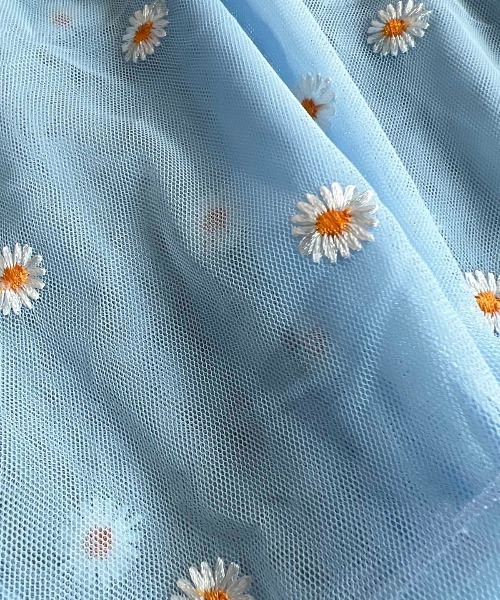 PICCIN(ピッチン)の「【WEB限定】フラワーエンブロイダリーエコバッグ(ショルダーバッグ・レディース・ブラック/パープル/イエロー/ブルー・FREE)」の10枚目の写真