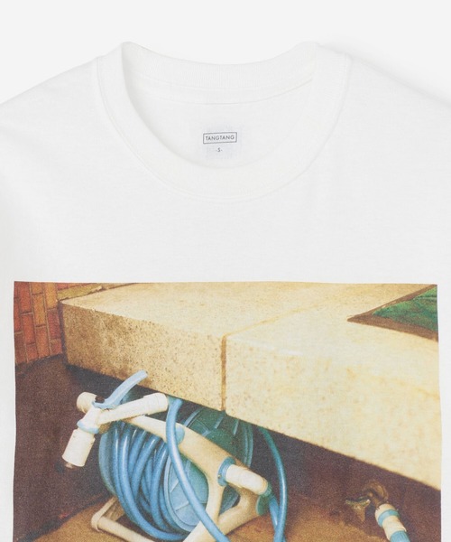 TANGTANG(タンタン)の「TANGTANG | GASATANG プリントTシャツ WOMEN(Tシャツ/カットソー・レディース・ホワイト系その他・SMALL)」の9枚目の写真