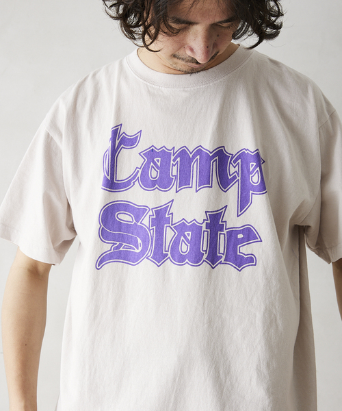 JOURNAL STANDARD relume(ジャーナルスタンダード レリューム)の「【GOOD DAYS SUPPLY / グッドデイズサプライ】SUNFADE Tシャツ(Tシャツ/カットソー・メンズ・ネイビー/オレンジ/ホワイト/グリーン/チャコールグレー・MEDIUM/LARGE)」の2枚目の写真