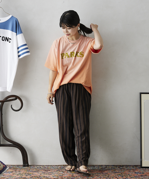 JOURNAL STANDARD relume(ジャーナルスタンダード レリューム)の「【GOOD DAYS SUPPLY / グッドデイズサプライ】SUNFADE Tシャツ(Tシャツ/カットソー・メンズ・ネイビー/オレンジ/ホワイト/グリーン/チャコールグレー・MEDIUM/LARGE)」の13枚目の写真
