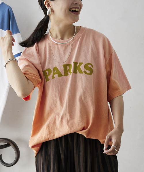 JOURNAL STANDARD relume(ジャーナルスタンダード レリューム)の「【GOOD DAYS SUPPLY / グッドデイズサプライ】SUNFADE Tシャツ(Tシャツ/カットソー・メンズ・ネイビー/オレンジ/ホワイト/グリーン/チャコールグレー・MEDIUM/LARGE)」の16枚目の写真