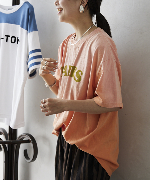 JOURNAL STANDARD relume(ジャーナルスタンダード レリューム)の「【GOOD DAYS SUPPLY / グッドデイズサプライ】SUNFADE Tシャツ(Tシャツ/カットソー・メンズ・ネイビー/オレンジ/ホワイト/グリーン/チャコールグレー・MEDIUM/LARGE)」の17枚目の写真