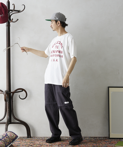 JOURNAL STANDARD relume(ジャーナルスタンダード レリューム)の「【GOOD DAYS SUPPLY / グッドデイズサプライ】SUNFADE Tシャツ(Tシャツ/カットソー・メンズ・ネイビー/オレンジ/ホワイト/グリーン/チャコールグレー・MEDIUM/LARGE)」の18枚目の写真