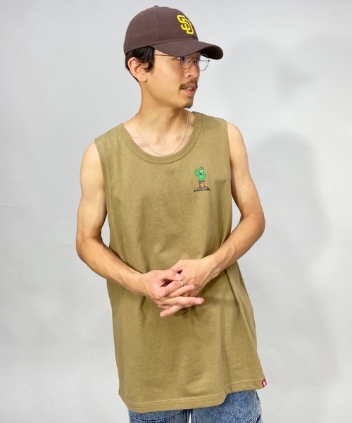 ELEMENT(エレメント)の「ELEMENT/エレメント バックプリント ノースリーブ タンクトップ BC021-353(タンクトップ・メンズ・ホワイト/グレー・M/L/XL)」の12枚目の写真