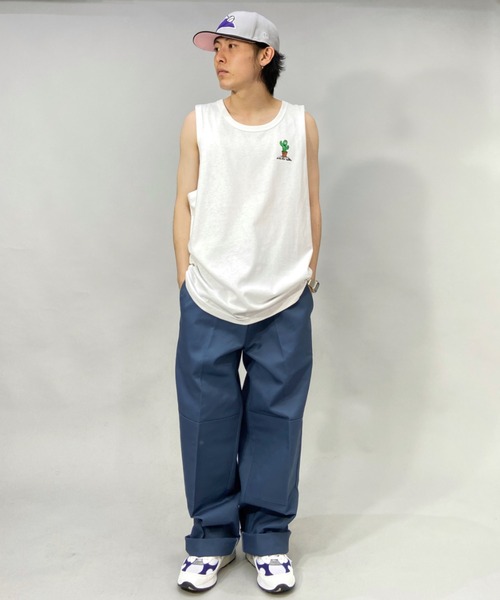 ELEMENT(エレメント)の「ELEMENT/エレメント バックプリント ノースリーブ タンクトップ BC021-353(タンクトップ・メンズ・ホワイト/グレー・M/L/XL)」の15枚目の写真