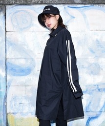 REFLEM（レフレム）の「『REFLEM/レフレム』ネクタイ付き袖ライン REFLEM【レフレム】 ネクタイ付プリント長袖シャツ