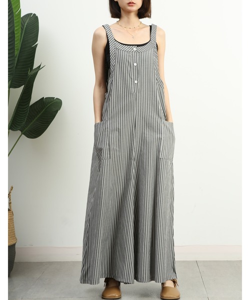 MAISON DE THERESE(メゾン ド テレーズ)の「オールインワン チェック柄サロペット(サロペット/オーバーオール・レディース・B/A・MEDIUM)」の13枚目の写真