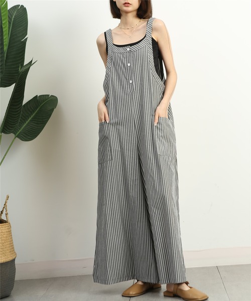 MAISON DE THERESE(メゾン ド テレーズ)の「オールインワン チェック柄サロペット(サロペット/オーバーオール・レディース・B/A・MEDIUM)」の19枚目の写真