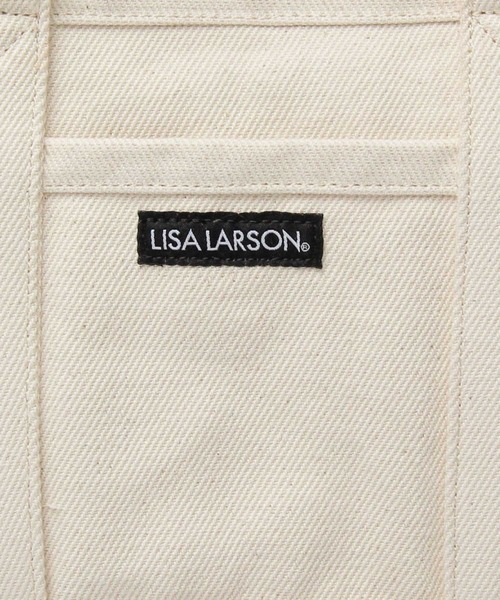 Lisa Larson(リサラーソン)の「コットン トートバッグS マイキー(トートバッグ・レディース・ホワイト/ブラック・FREE)」の21枚目の写真