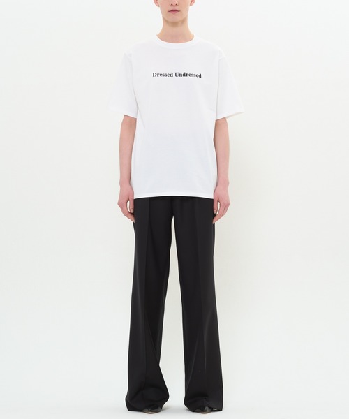 DRESSEDUNDRESSED（ドレスドアンドレスド）の「Logo Embroidered T-Shirt（Tシャツ/カットソー・メンズ・ホワイト/ブラック・4/3/2）」の8枚目の写真