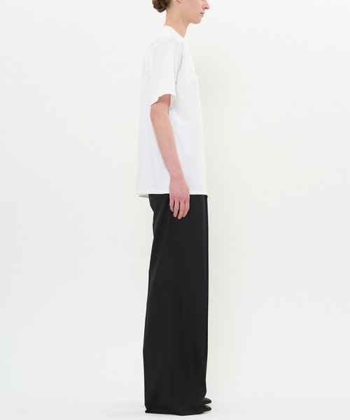 DRESSEDUNDRESSED（ドレスドアンドレスド）の「Logo Embroidered T-Shirt（Tシャツ/カットソー・メンズ・ホワイト/ブラック・4/3/2）」の9枚目の写真