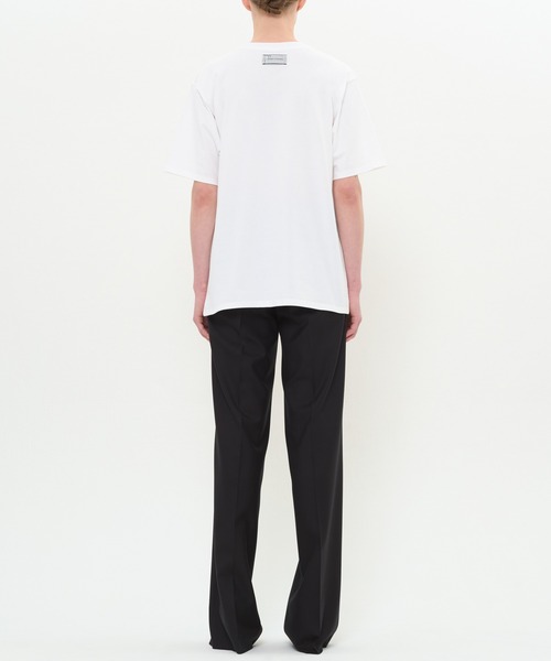DRESSEDUNDRESSED（ドレスドアンドレスド）の「Logo Embroidered T-Shirt（Tシャツ/カットソー・メンズ・ホワイト/ブラック・4/3/2）」の10枚目の写真