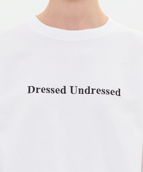 DRESSEDUNDRESSED（ドレスドアンドレスド）の「Logo Embroidered T-Shirt（Tシャツ/カットソー・メンズ・ホワイト/ブラック・4/3/2）」の11枚目の写真