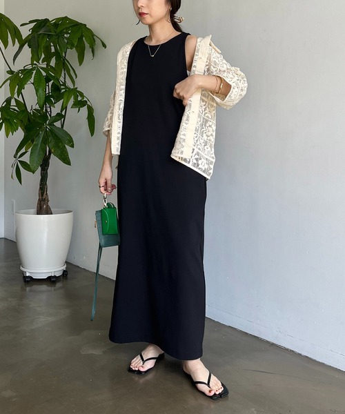 CAPRICIEUX LE'MAGE（カプリシューレマージュ）の「インドパネルレース半袖シャツ（シャツ/ブラウス・レディース・オフホワイト/ブラック・FREE）」の14枚目の写真