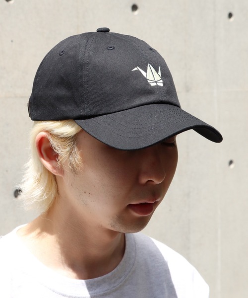 LONELY/論理(ロンリー)の「LONELY(論理)/ロンリー ORIGAMI CAP キャップ(キャップ・メンズ・ブラック/グリーン/ブルー・FREE)」の2枚目の写真