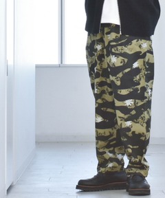 セットアップ対応】【新色：カモフラージュ登場】CURVE LINE SWEAT