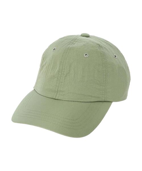 Green　Parks（グリーンパークス）の「・ワッシャーキャップ（キャップ・レディース・ライトグレー/カーキ/チャコールグレー/ブラック/オフホワイト/ベージュ・FREE）」の6枚目の写真