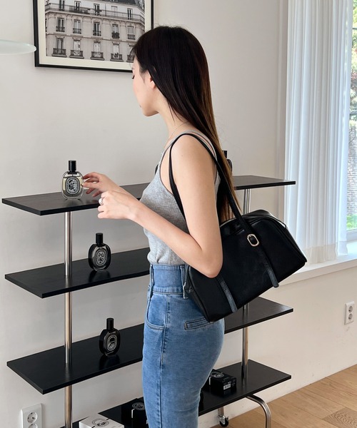 センタープレスブーツカットデニムパンツ通販｜レディース