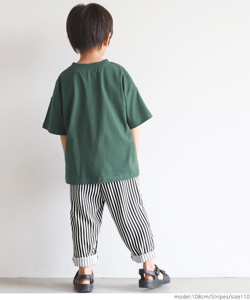 coca（coca）（コカ）の「キッズ 親子お揃いストライプリラックスパンツ（その他パンツ・キッズ・ストライプ・100/110/120/130）」の6枚目の写真